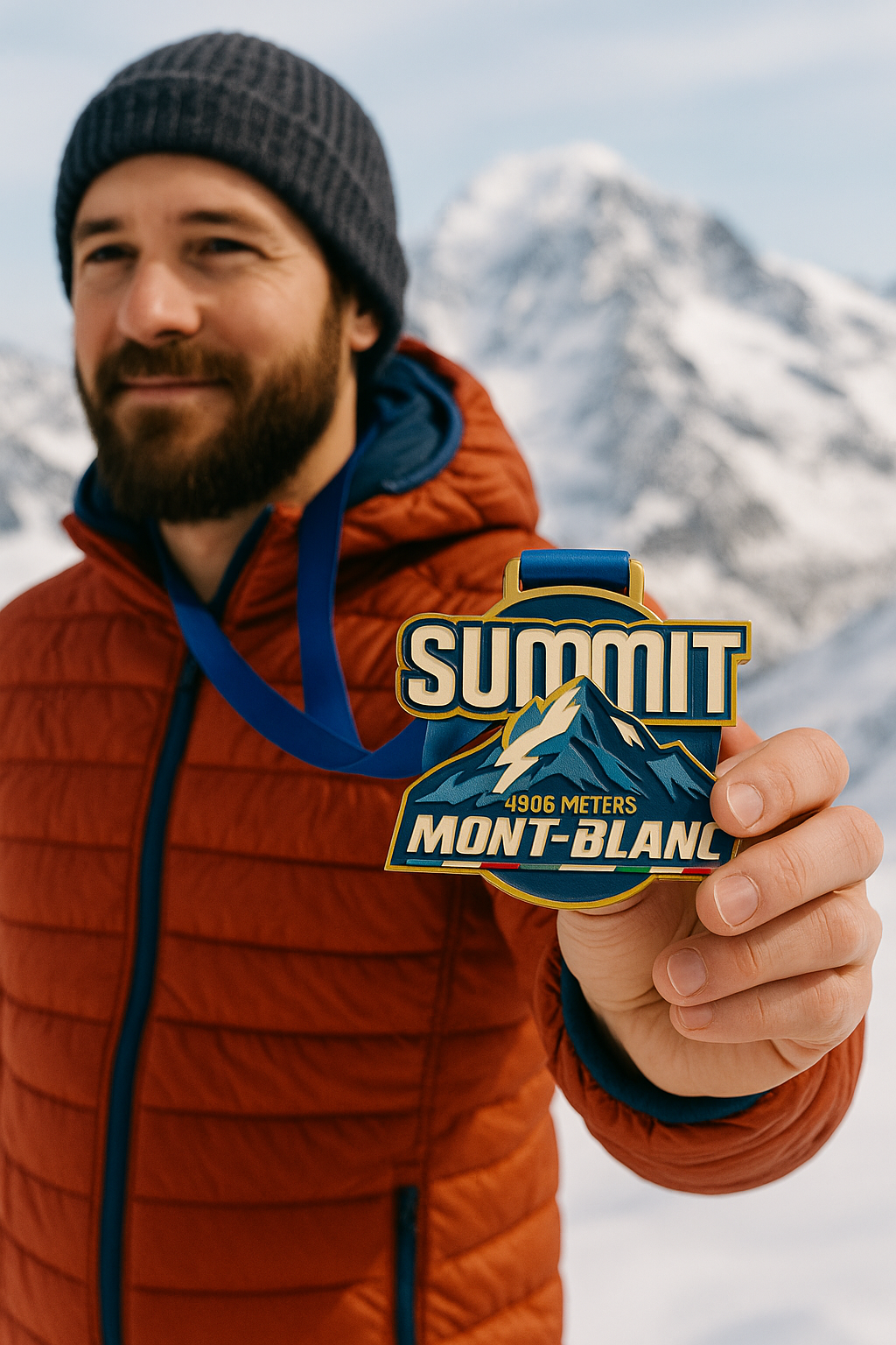 Médaille SUMMIT Mont-Blanc