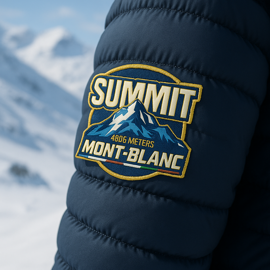 Écussons Mont-Blanc SUMMIT