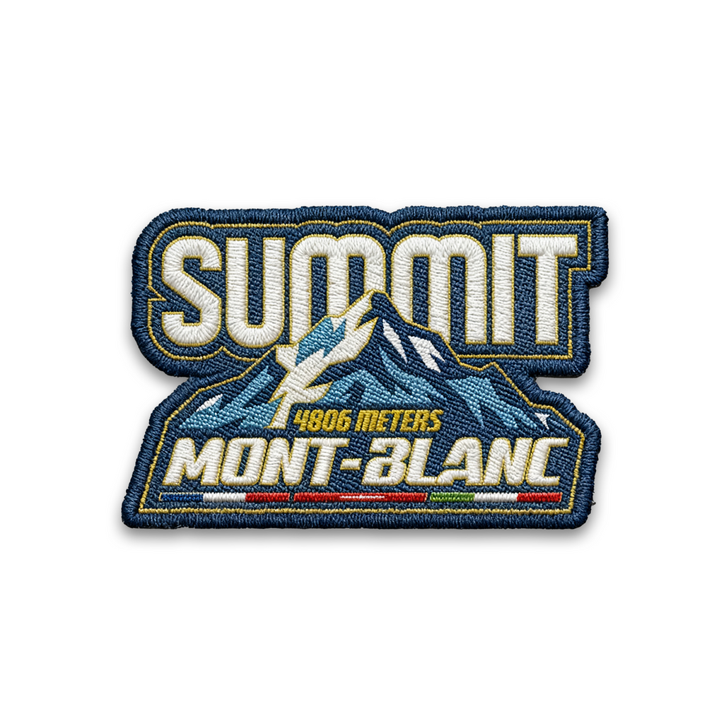 Écussons Mont-Blanc SUMMIT